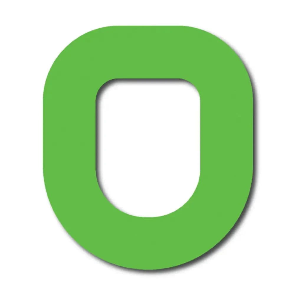 Single Patch / Omnipod Green Overlay Patch - Omnipod