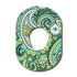 Single Patch / G7 Green Paisley - Dexcom G7 and Stelo