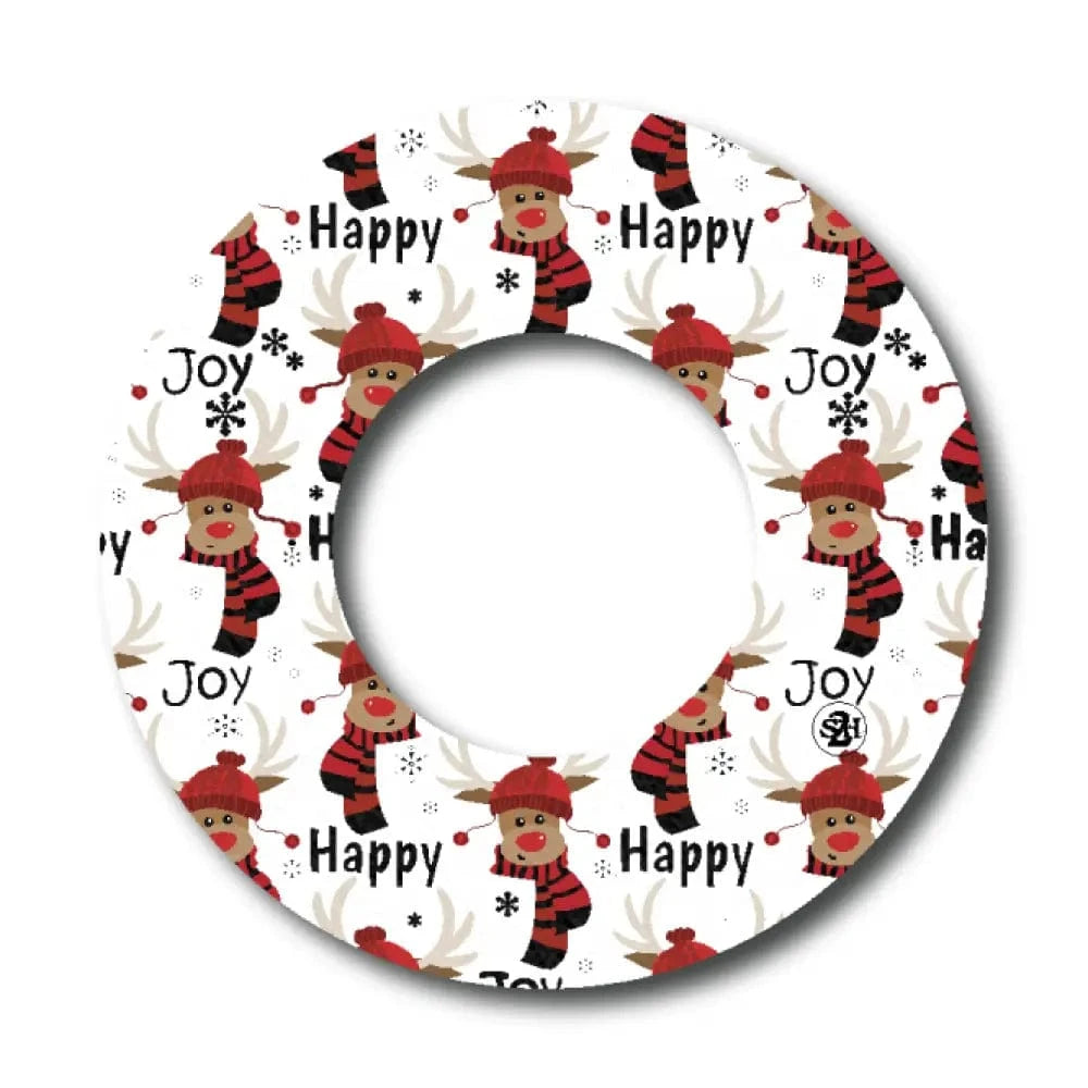 Single Patch / Libre 2 Happy Reindeer - Libre 2 and Lingo