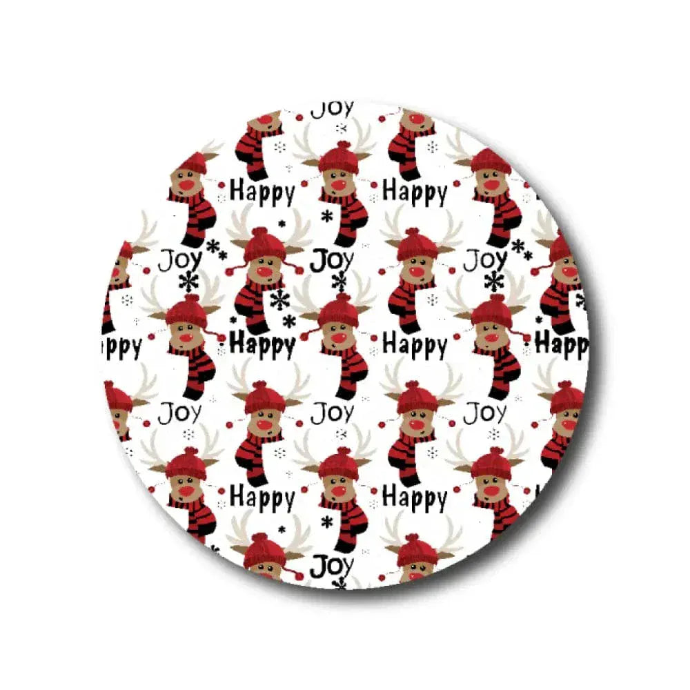 Single Patch / Medtronic-Instanct Happy Reindeer - Medtronic Instanct