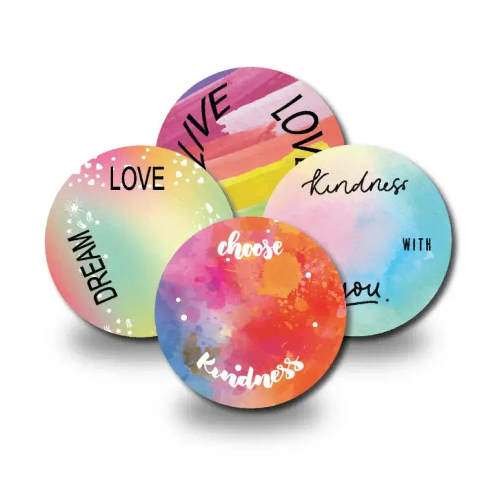 4-Pack (Set of 4 Patches) / Medtronic-Instanct Happy Thoughts Variety Pack - Medtronic Instanct