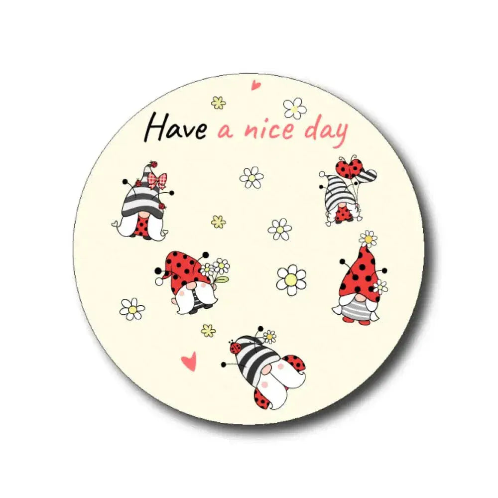 Single Patch / Medtronic-Instanct Have a Nice Day Gnome - Medtronic Instanct
