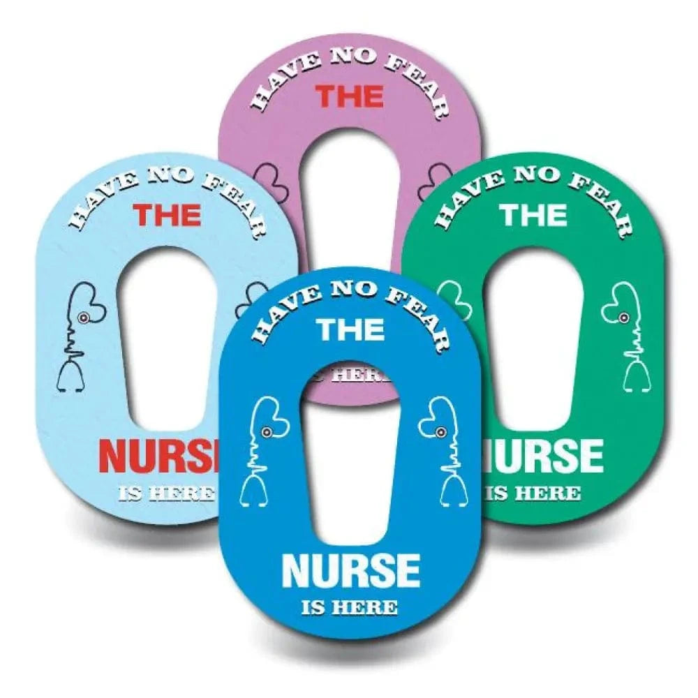 4-Pack (Set of 4 Patches) / G6 Have no Fear the Nurse is Here - Dexcom G6