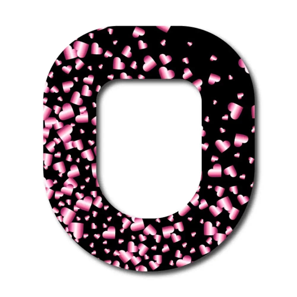 Single Patch / Omnipod Heart Graffiti - Omnipod