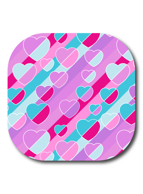 Single Patch / G7 Cover-up Heart Struck - Dexcom G7 and Stelo Cover-up