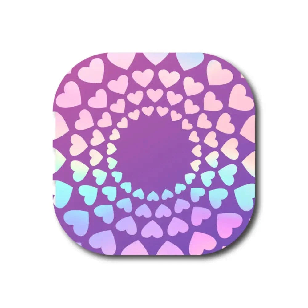 Single Patch / G7 Cover-up Hearts Around the World - Dexcom G7 and Stelo Cover-up