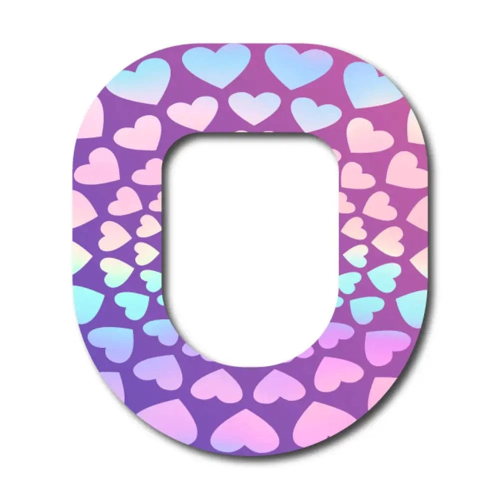 Single Patch / Omnipod Hearts Around the World - Omnipod