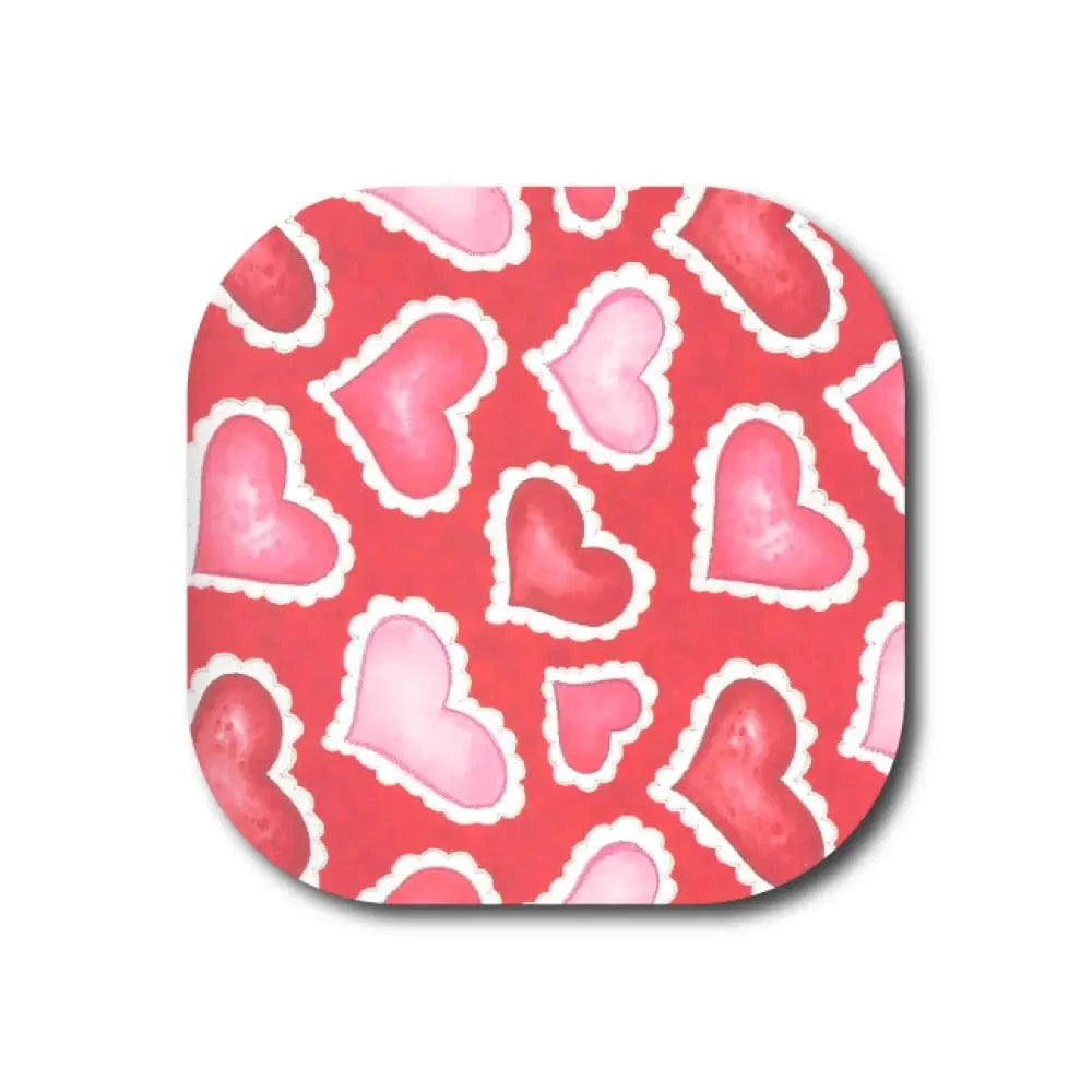Single Patch / G7 Cover-up Hearts of Love - Dexcom G7 and Stelo Cover-up