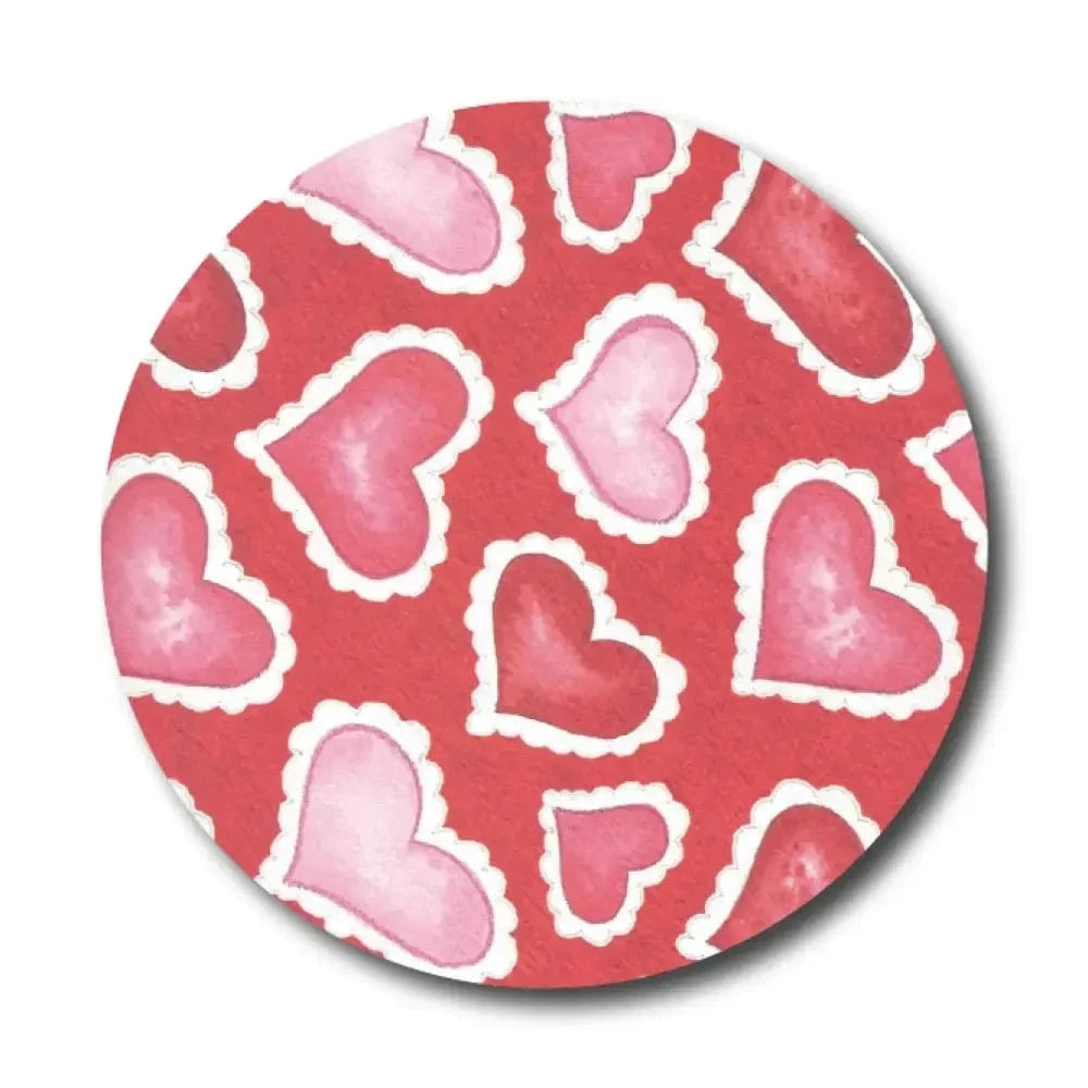 Single Patch / Libre 2 Cover-up Hearts of Love - Libre 2 and Lingo Cover-up