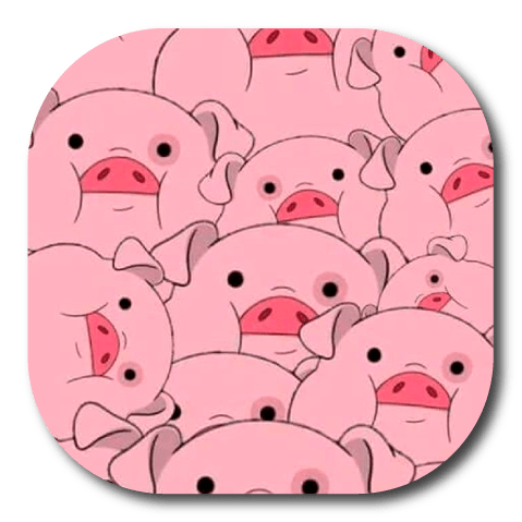 Single Patch / G7 Coverup Hello Piggy - Dexcom G7 and Stelo Cover-up