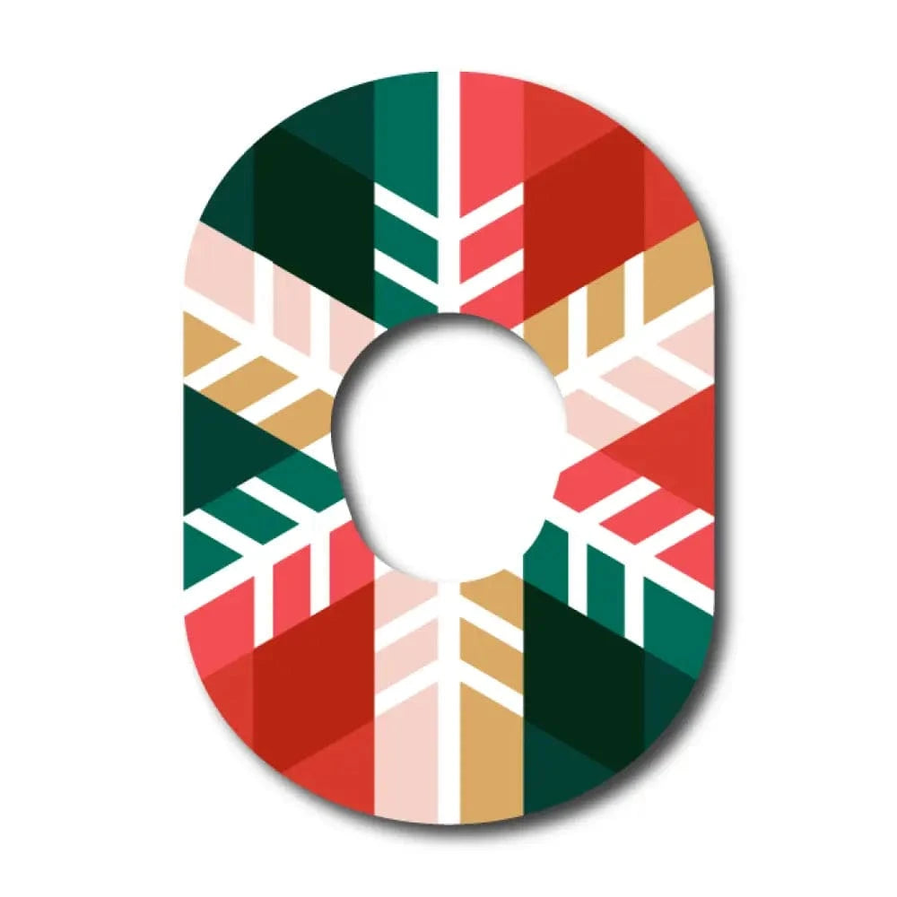 Single Patch / G7 Holiday Snowflake - Dexcom G7 and Stelo