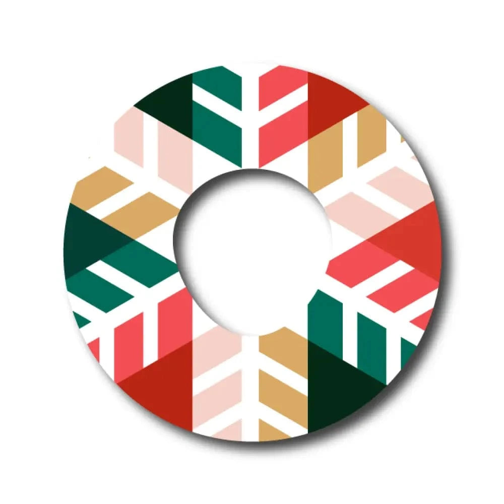 Single Patch / Infusion Set Holiday Snowflake - Infusion Set