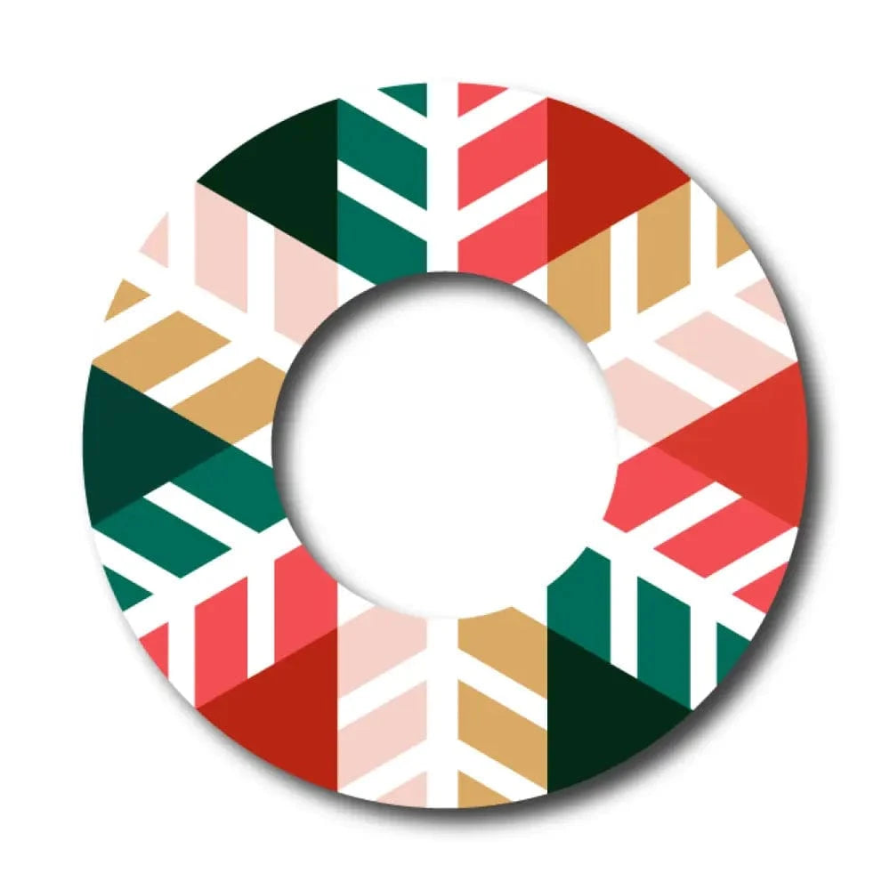 Single Patch / Libre 2 Holiday Snowflake - Libre 2 and Lingo