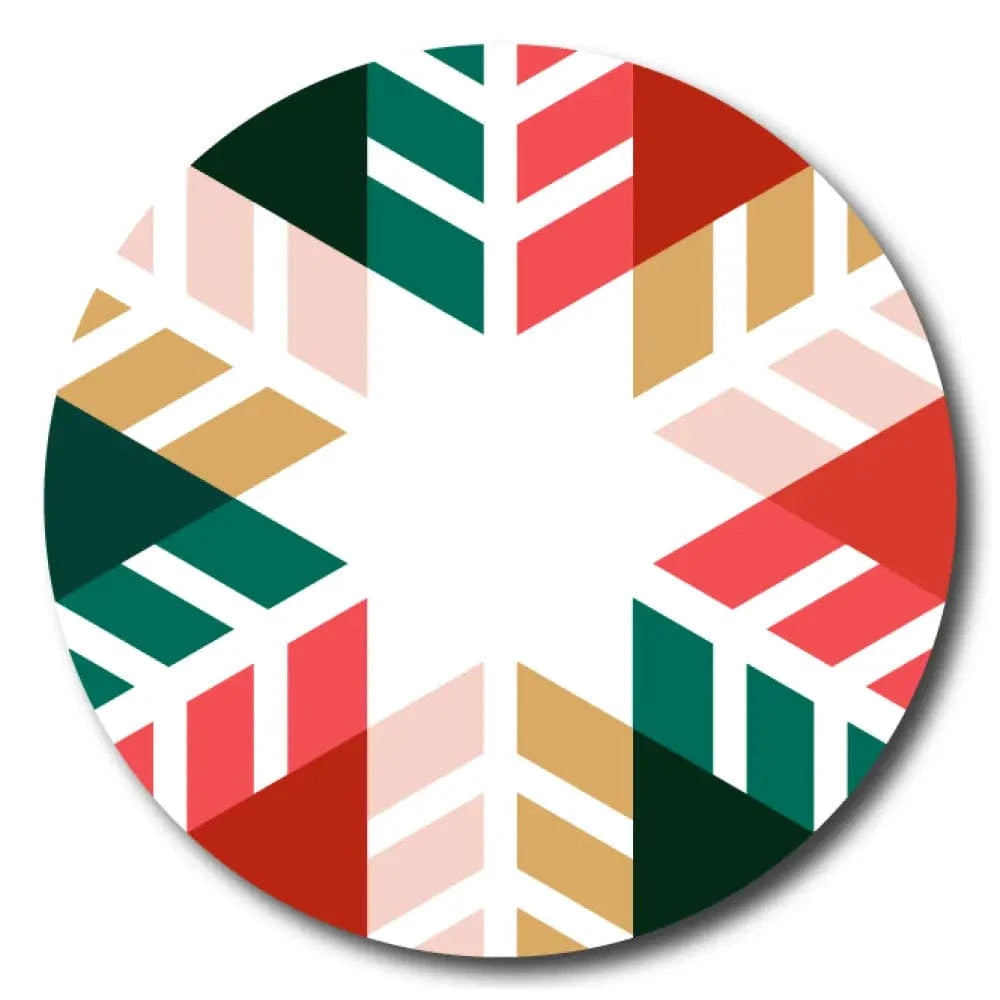 Single Patch / Libre 2 Cover-up Holiday Snowflake - Libre 2 and Lingo Cover-up