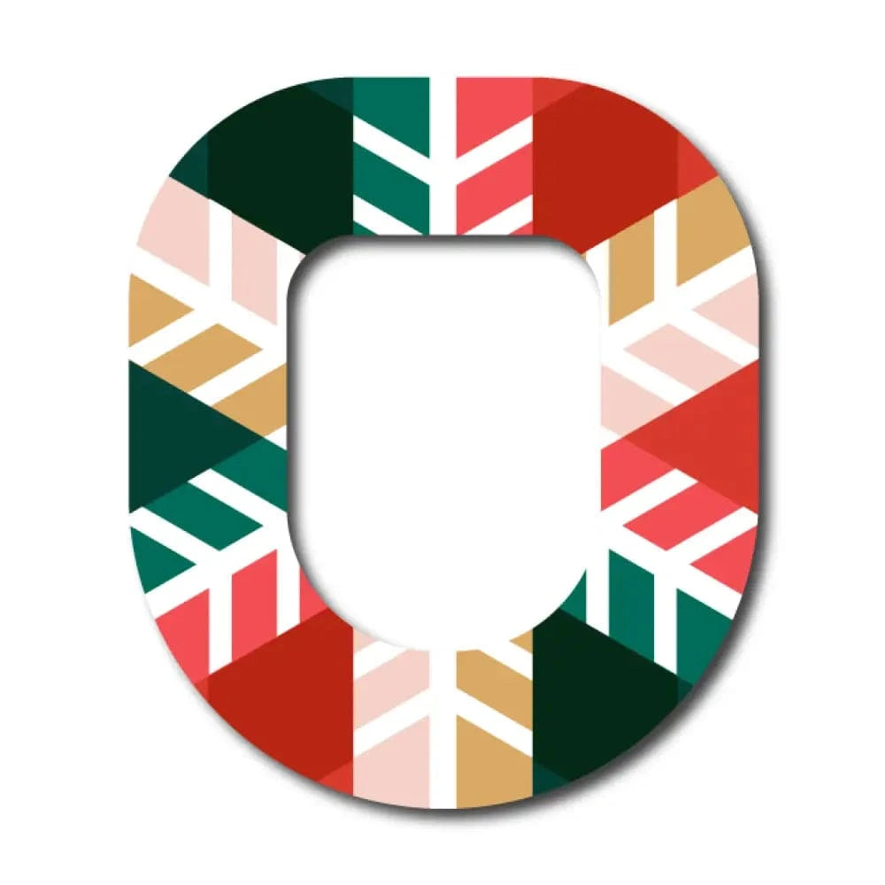 Single Patch / Omnipod Holiday Snowflake - Omnipod