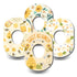 4-Pack (Set of 4 Patches) / G7 Honey Bees and Flowers Variety Pack - Dexcom G7 and Stelo