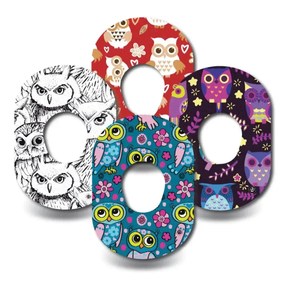 4-Pack (Set of 4 Patches) / G7 Hoot Variety Pack - Dexcom G7 and Stelo