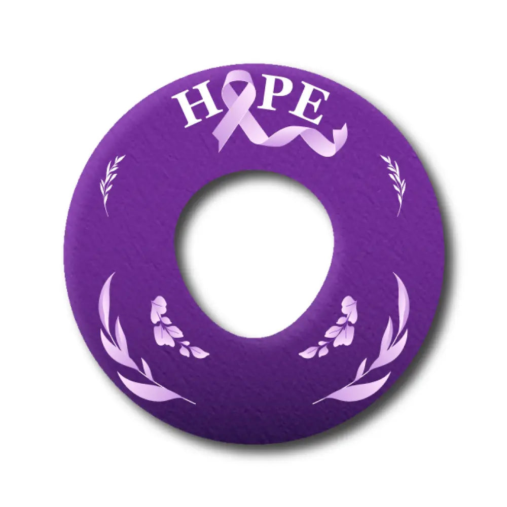 Hope - Cancer Awareness - Infusion Set Single Patch