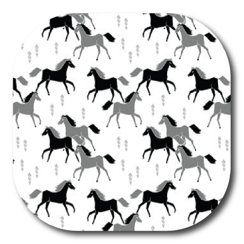 Single Patch / G7 Cover-up Horse Trot - Dexcom G7 and Stelo Cover-up