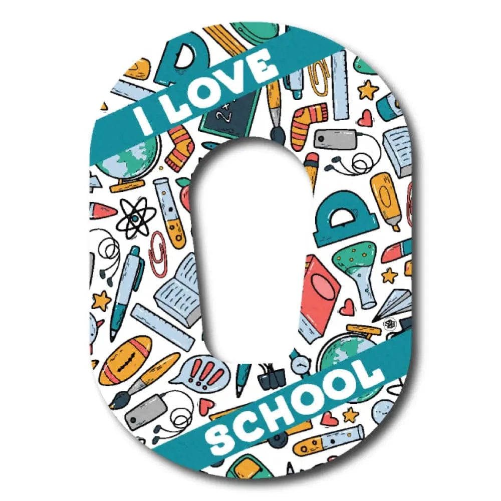 Single Patch / G6 I Love School - Dexcom G6