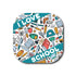Single Patch / G7-Coverup I Love School - Dexcom G7-cover-up
