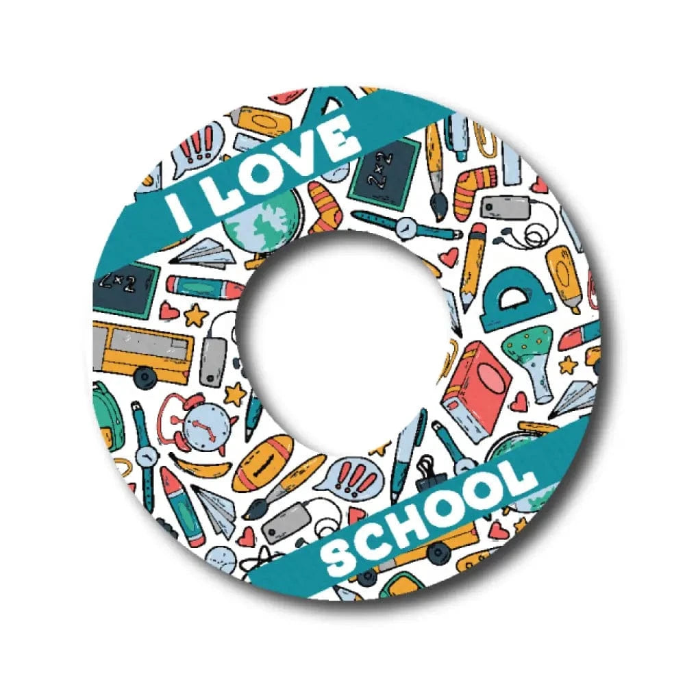 Single Patch / Infusion Set I Love School - Infusion Set