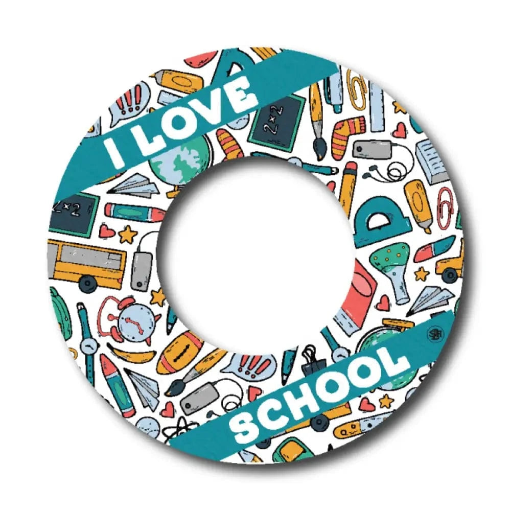 Single Patch / Libre 2 I Love School - Libre 2 and Lingo