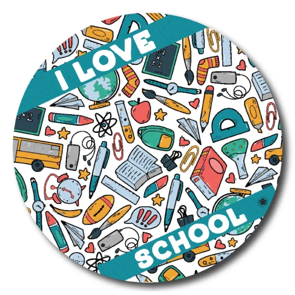 Single Patch / Libre 2 Cover-up I Love School - Libre 2 and Lingo Cover-up