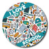 Single Patch / Libre 2 Cover-up I Love School - Libre 2 and Lingo Cover-up