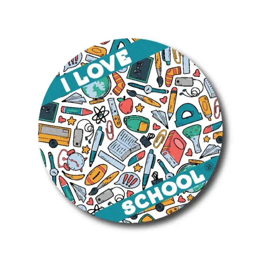 Single Patch / Libre 3 I Love School - Libre 3