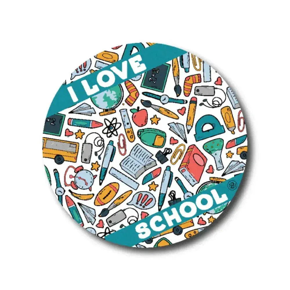 Single Patch / Medtronic-Instanct I Love School - Medtronic Instanct