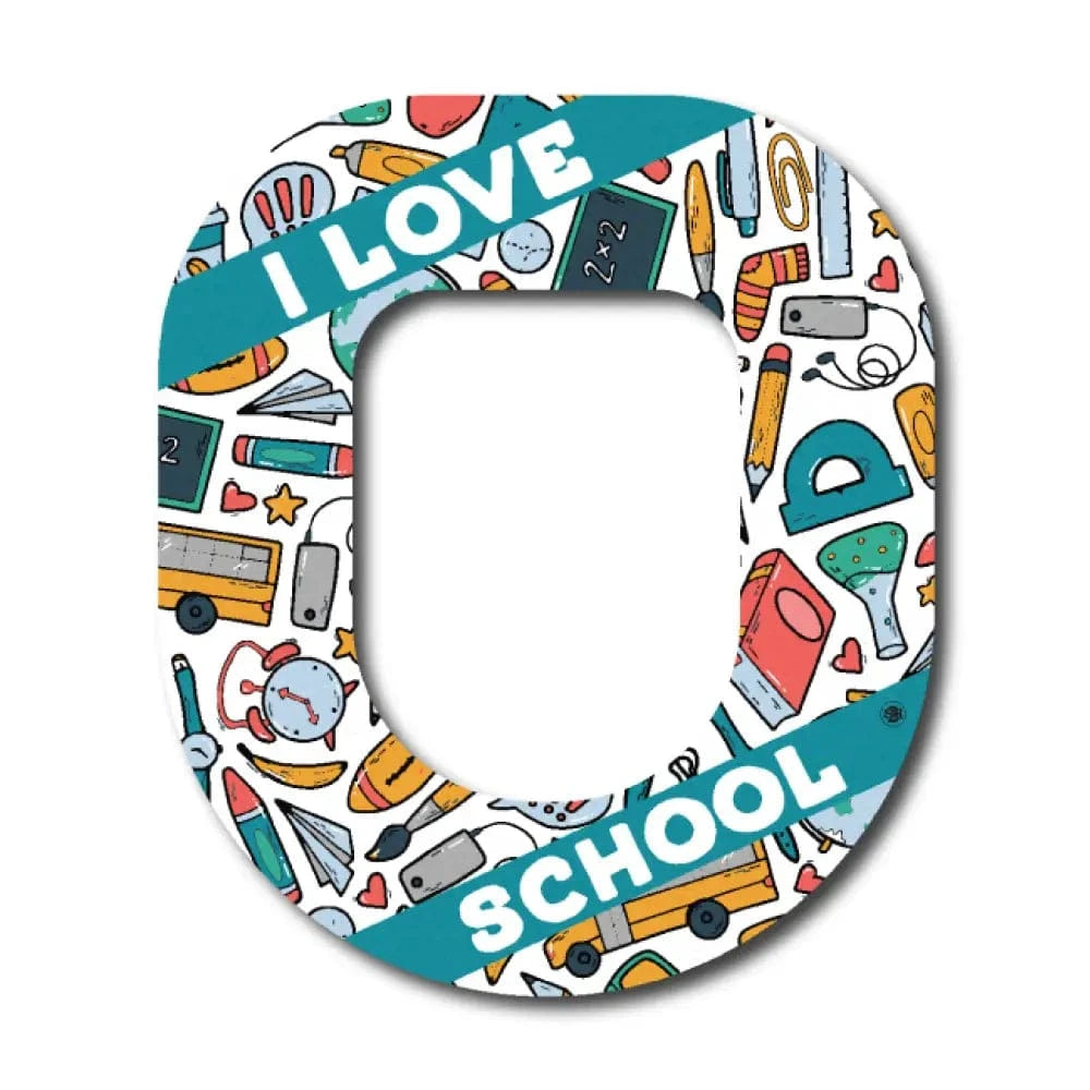 Single Patch / Omnipod I Love School - Omnipod