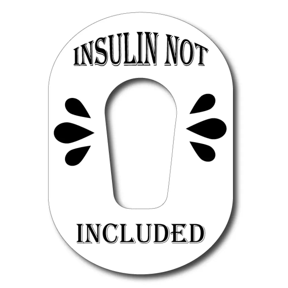 Insulin not Included - White - Dexcom G6 Single Patch