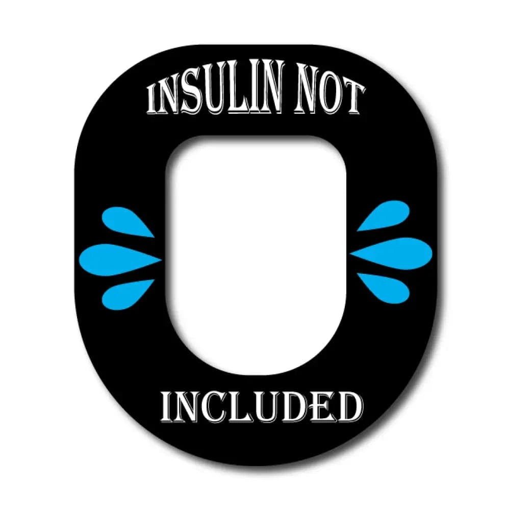 Single Patch / Omnipod Insulin not Included - Black - Omnipod