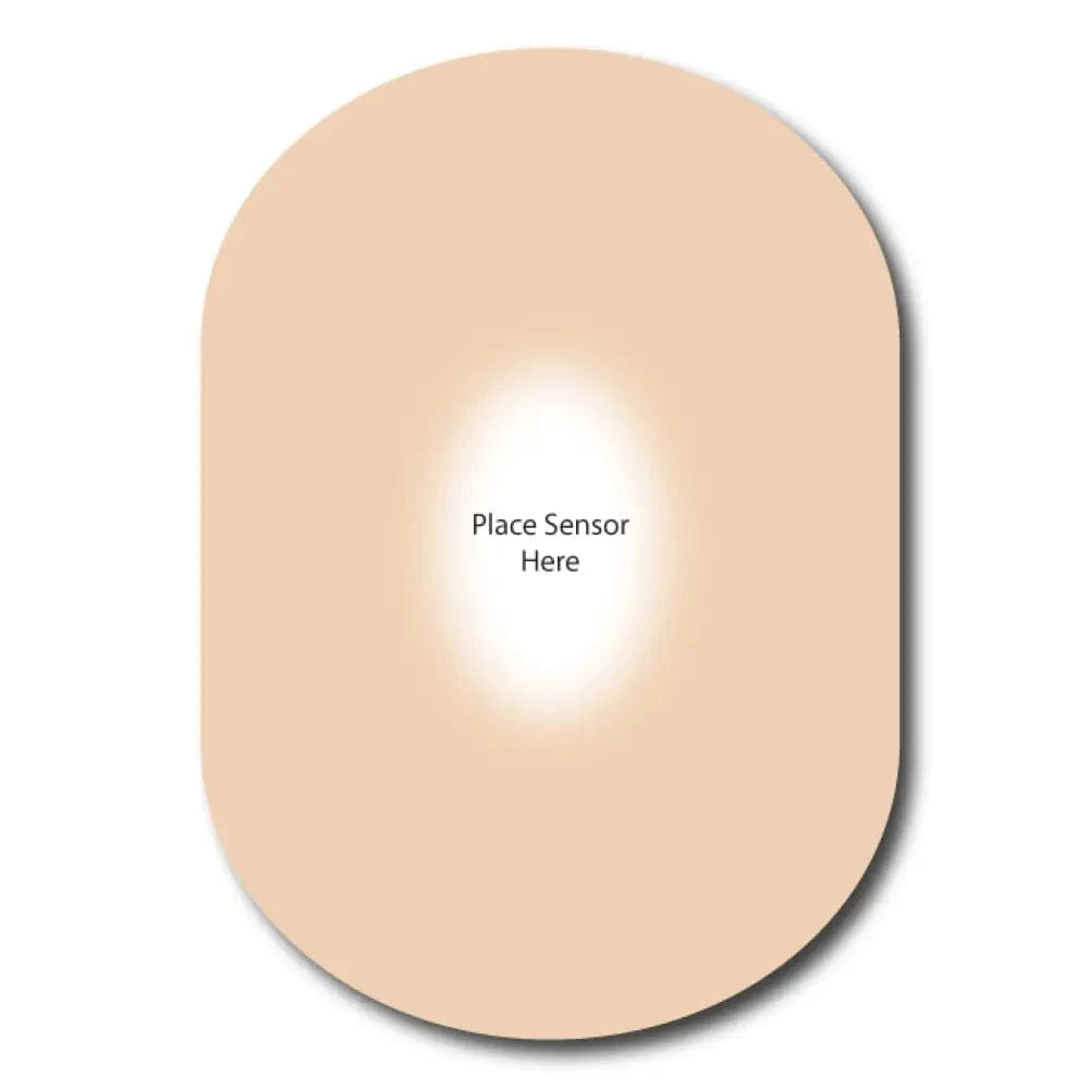 Single Patch / G6 Ivory Skin Tone Underlay Patch for Sensitive Skin - Dexcom G6