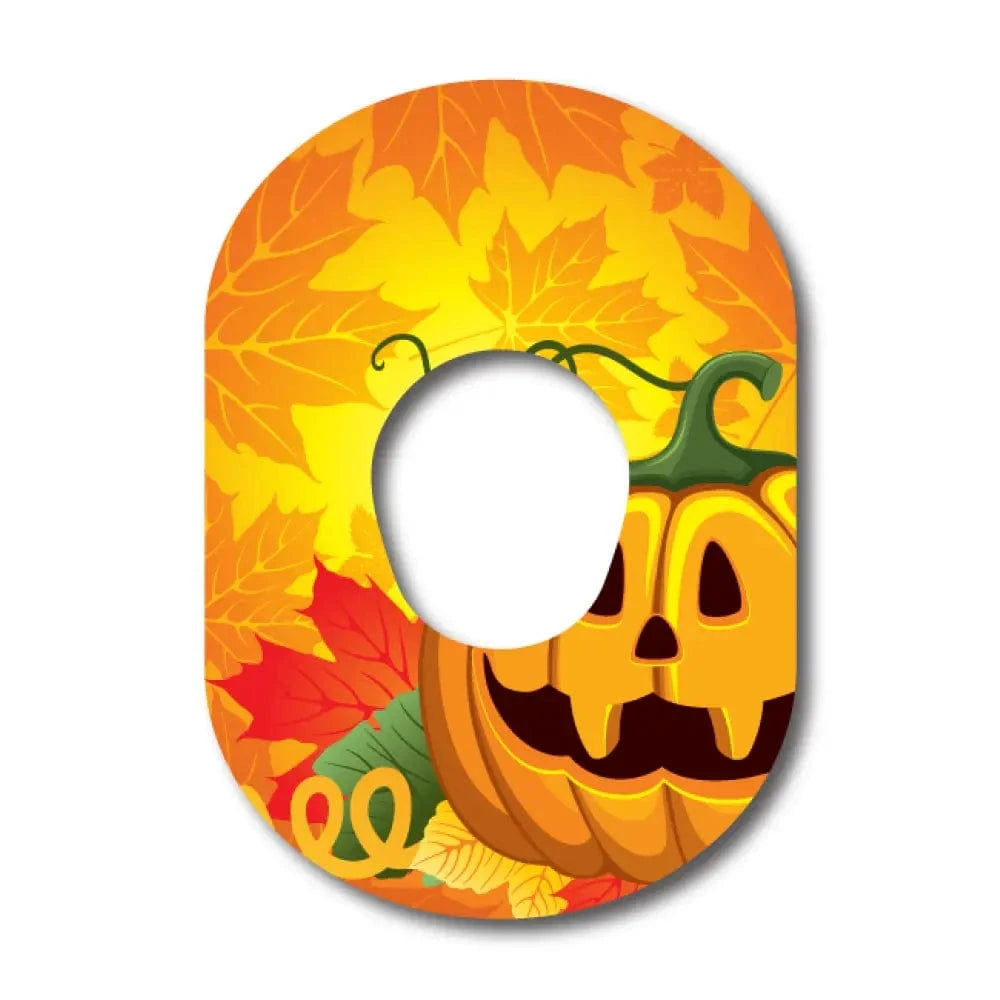 Single Patch / G7 Jack-o-lantern - Dexcom G7 and Stelo