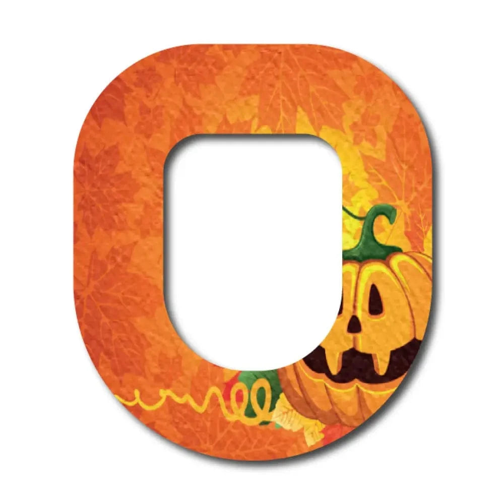 Single Patch / Omnipod Jack-o-lantern - Omnipod