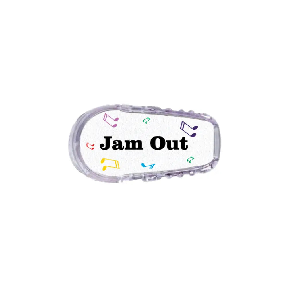 Jam out - Dexcom G6 Topper Single