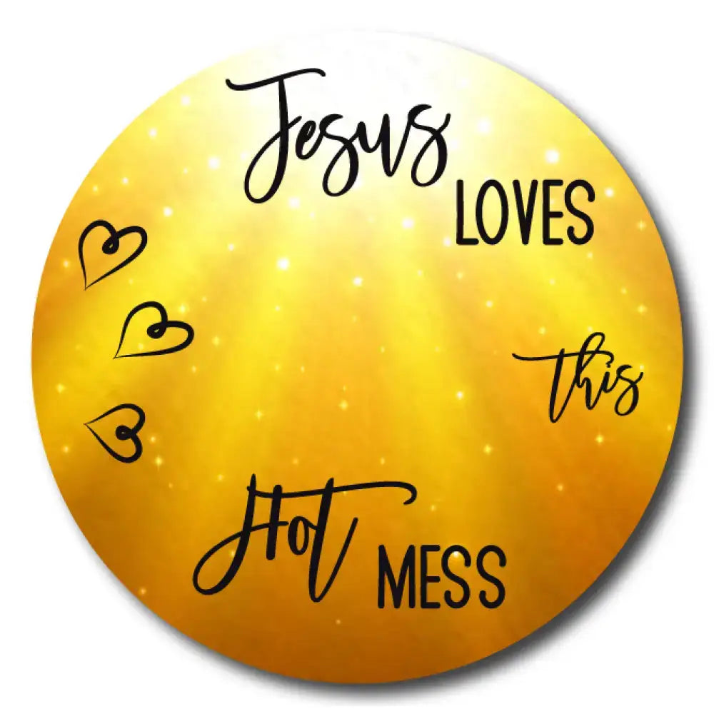 Jesus Loves this Hot Mess - Libre 2 Cover-up Single Patch / Cover-Up