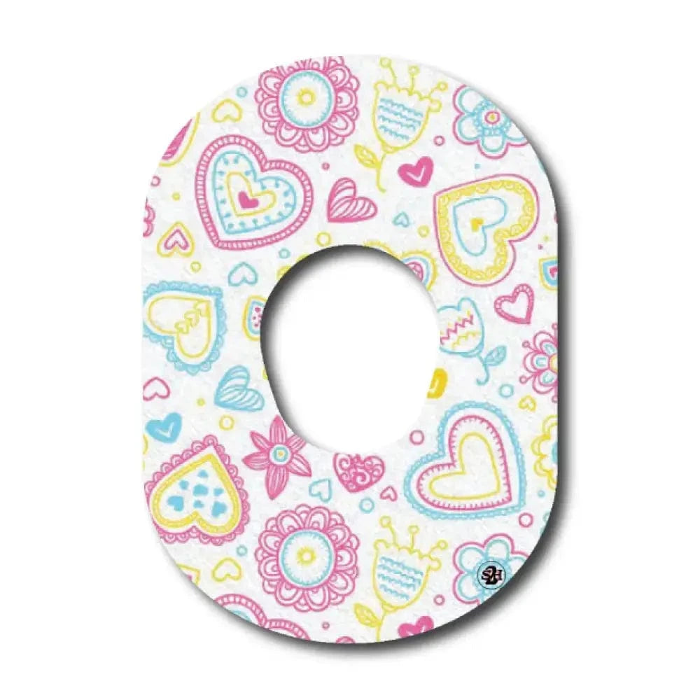 Single Patch / G7 Joyful Love - Dexcom G7 and Stelo