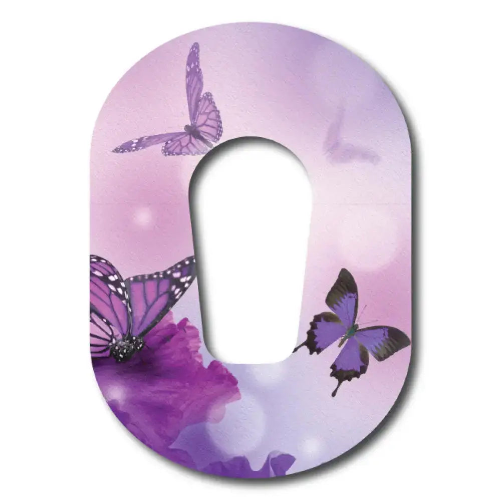 Lavender Butterfly - Dexcom G6 Single Patch