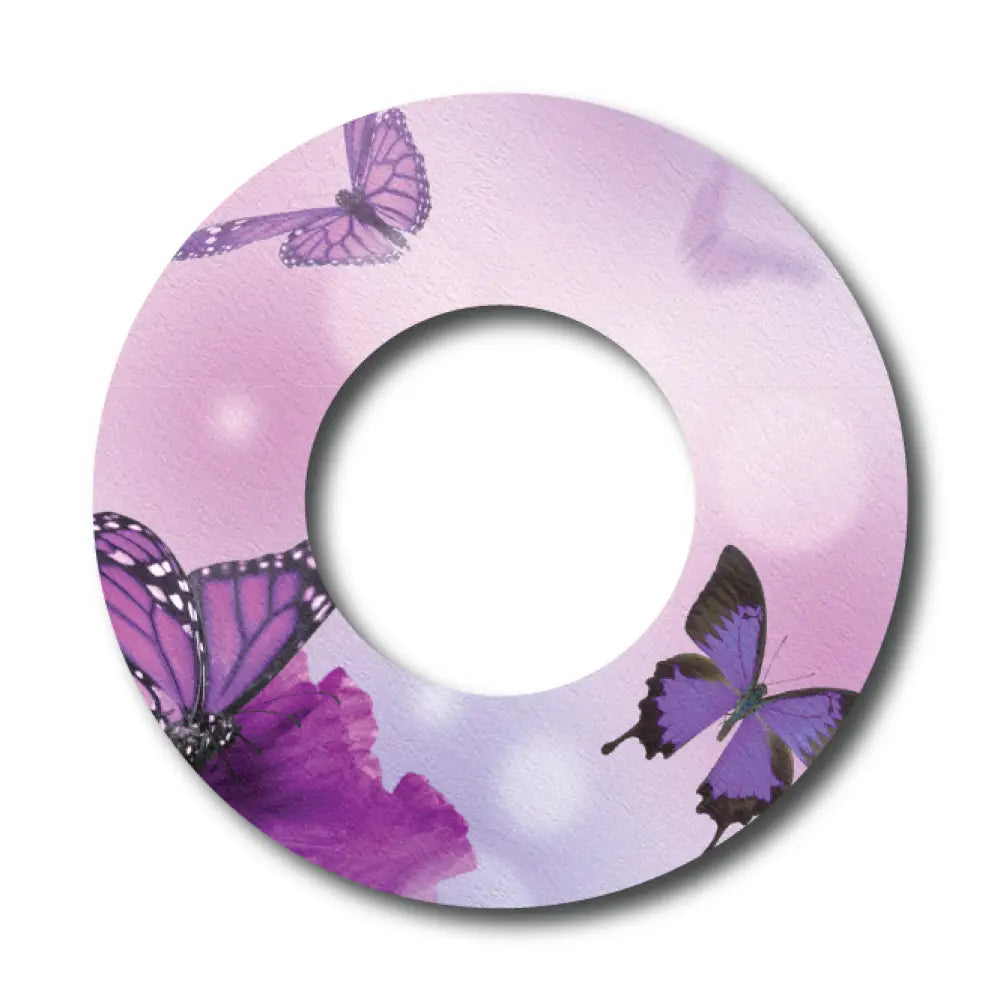 Lavender Butterfly - Libre 2 Single Patch