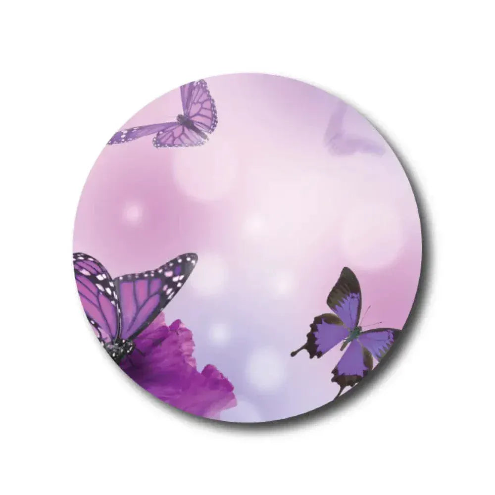 Single Patch / Medtronic-Instanct Lavender Butterfly - Medtronic Instanct