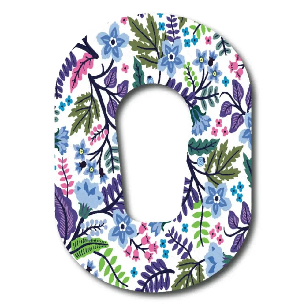 Single Patch / G6 Lavender Garden - Dexcom G6
