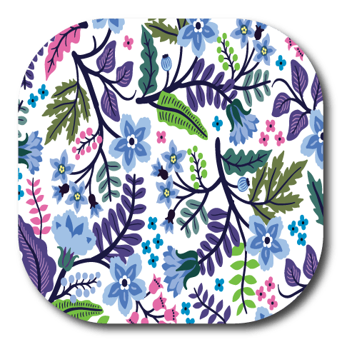 Single Patch / G7 Cover-up Lavender Garden - Dexcom G7 and Stelo Cover-up