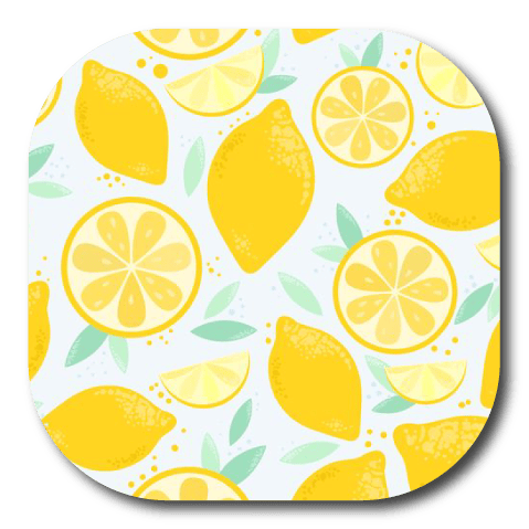 Single Patch / G7 Cover-up Lemons - Dexcom G7 and Stelo Cover-up