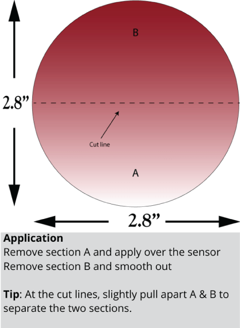 Single Patch / Libre 2 Cover-up Lemons - Libre 2 and Lingo Cover-up