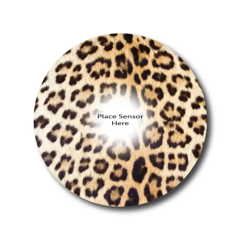 Single Patch / G7 Leopard Skin Underlay Patch for Sensitive Skin - Dexcom G7 and Stelo