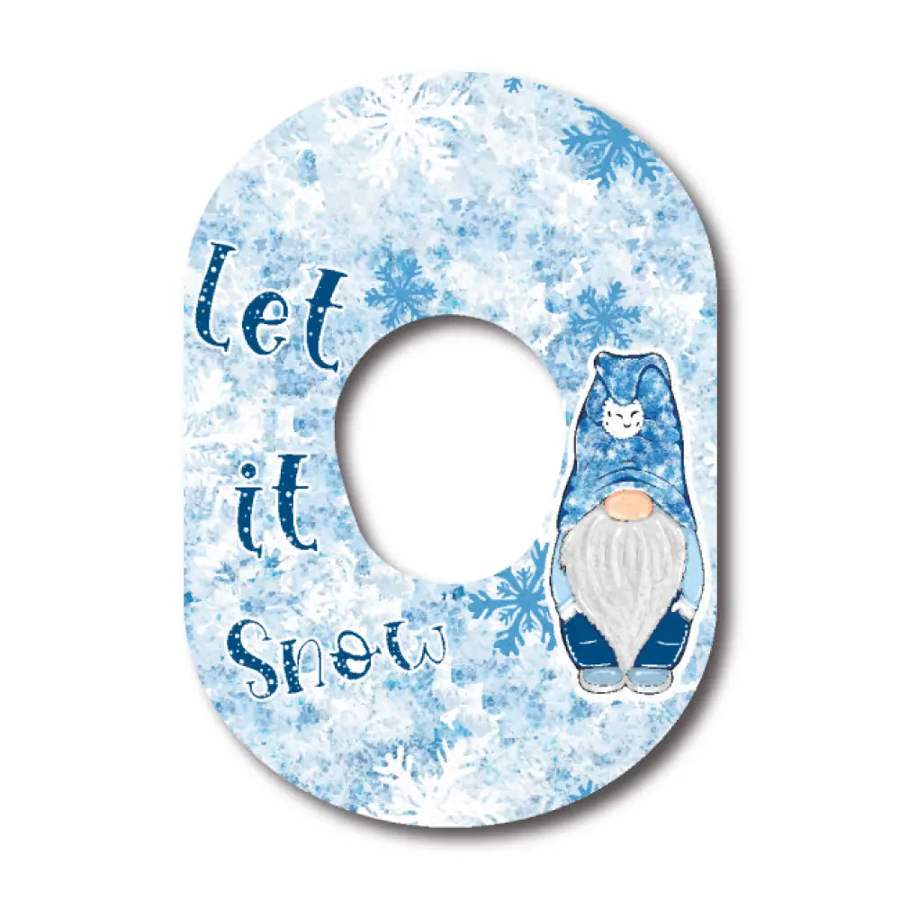 Single Patch / G7 Let it Snow - Dexcom G7 and Stelo