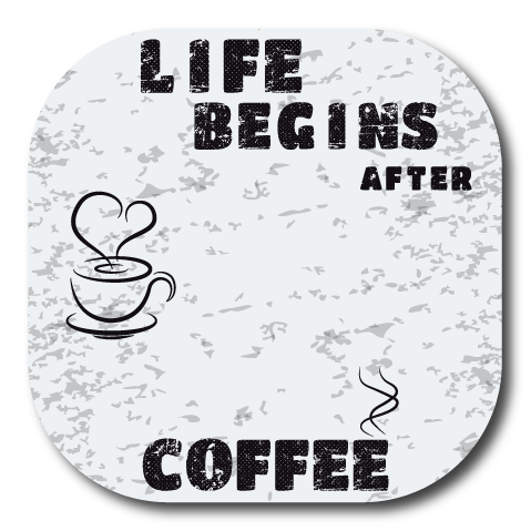 Single Patch / G7 Cover-up Life Begins After Coffee - Dexcom G7 and Stelo Cover-up